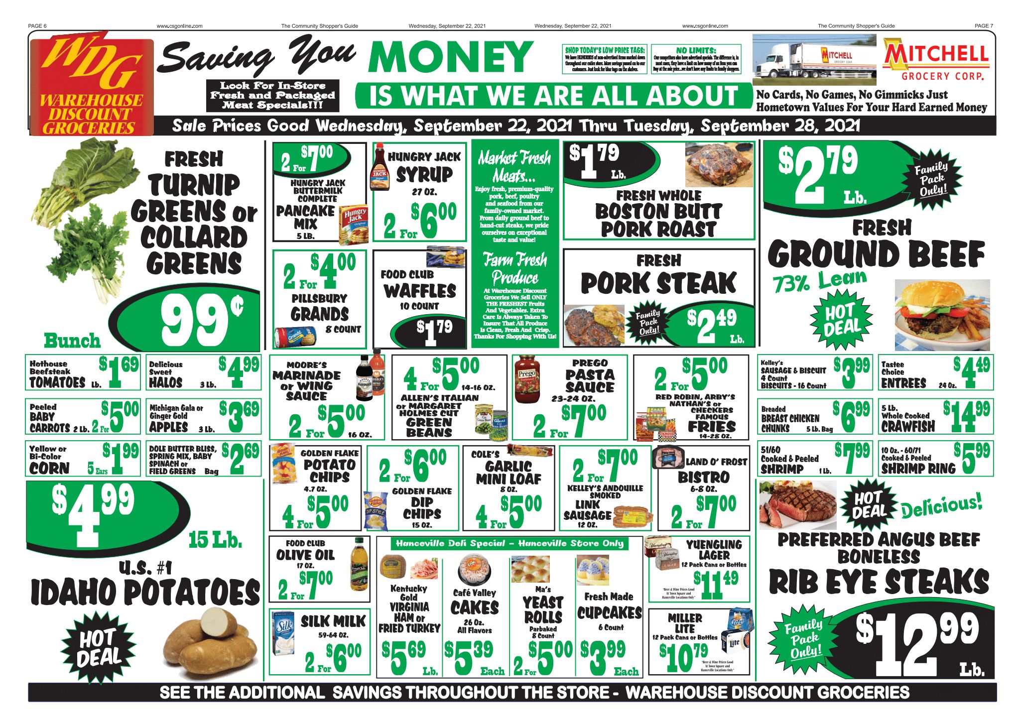 Weekly Ad 9/20 - WDG | Food Giant